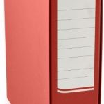 REGISTRATOR A4 80MM OFFICE RED