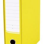 REGISTRATOR A4 80MM OFFICE YELLOW